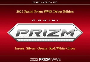 2022 Panini Prizm WWE Debut Edition - Inserts - Red White Blue - Green - Silvers