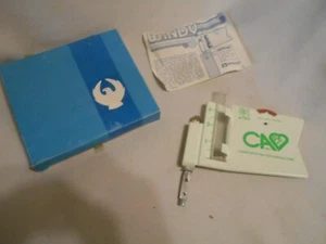 New old stock C A inc Agriculture with green rooster weathervane rain gauge - Picture 1 of 4
