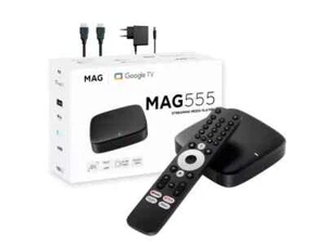 Infomir MAG 555 New 2025 4K Streaming Media Player with TV Google Netflix - Picture 1 of 2