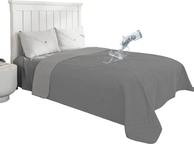 Funda de cama reversible a prueba de fugas 100 % impermeable para perro Sofa Co Foto 1 de 4