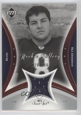 2003 Upper Deck Sweet Spot Rookie Gallery Jerseys /300 Rex Grossman #RG-RG RC - Image 1 of 2
