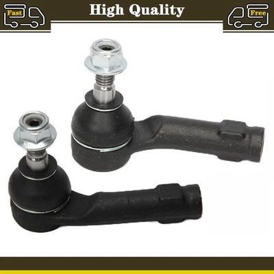 2 Outer Tie Rod Ends Fits 2011 Ford Fiesta 2012 Ford Fiesta 2013 Ford Fiesta - Image 1 of 4