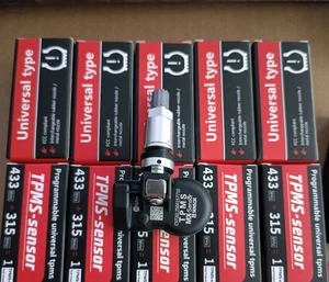 4Pcs Programmable TPMS MX Sensor 315MHZ+433MHz 2-In-1 Tire Pressure Sensor3017 - Picture 1 of 9