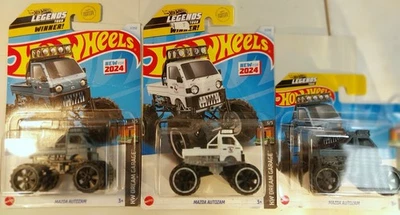 Hot Wheels Dream Garage 3 Mazda Autozam Scrum монстр грузовики белый, серый - Изображение 1 из 4