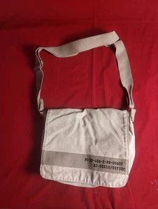 Khakifarbene Canvas-Einkaufstasche 11" x 13" - ideal für Studenten  - Bild 1 von 8