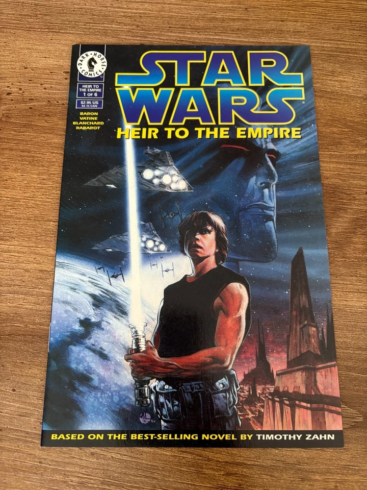 Lote de 6 Quadrinhos Herdeiro do Império Star Wars Dark Horse # 1 2 3 4 5 6 QUASE PERFEITO 9 J332 - Imagem 1 de 4