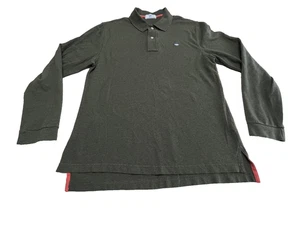 Southern Tide The Skipjack Long Sleeve Polo Shirt Dark Gray Men's Large - Picture 1 of 7