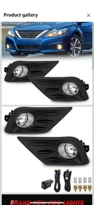 Conjunto de luces antiniebla de repuesto para Nissan Altima 2016 2017 2018 Foto 1 de 4