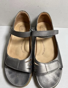 Ziera Size 37 Isobel Women’s Silver Brenna Comfort Walking Strappy Sandals - Photo 1/11