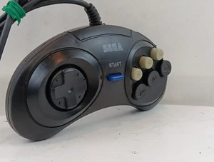 Offizieller Sega Mega Drive Genesis 6 Tasten Controller Pad SJ-6000 OEM  - Bild 1 von 7