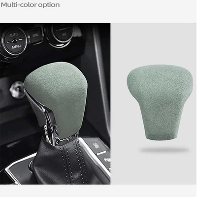 Cubierta de cambio de marchas de gamuza resistente resistente resistente de larga duración para Volkswagen Tiguan L EE. UU. Foto 1 de 4