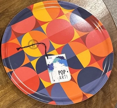 1 Skandinavisk Hemslojd 35cm Round Tray Made Of Birch Veneer By Anna Linderholm - Image 1 of 3