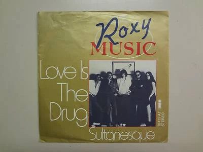 ROXY MUSIC:Love Is The Drug 3:57-Sultanesque(Instrumental)-Germany 7" Island PSL - Image 1 of 4