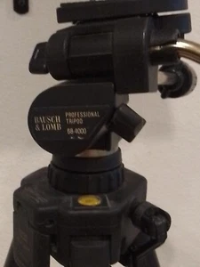 Bausch & Lomb PROFESSIONAL TRIPOD CAMERA MOUNT 68-4000 LEGS EXTEND TO 4' - Picture 1 of 10