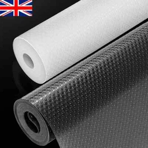 5M Non-Slip Draw Mat Shelf Liner Cabinet Storage Pad Kitchen Cupboard Drawer Mat - Picture 1 of 32