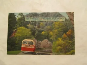 Autobús Smoky Mountain Trailways vista Parque Nacional Smoky Mountain 1 postal - Imagen 1 de 2
