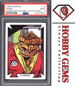 THE THING PSA 9 1989 Marvel Todd McFarlane Collection #12 - Picture 1 of 2