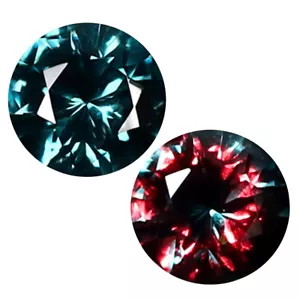 0,17k Fair Rund (3x3mm) Unbeheizt/unbehandelt Farbwechsel Alexandrit - Bild 1 von 3