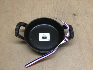 Staub Cast Iron 4.5-inch Mini Round Gratin Baking Dish - Graphite Grey - Picture 1 of 6