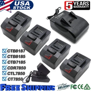 Snap on Battery 18V 4.0Ah CTB8185 CTB7185 CTB8187 CT8850 CT7850 & CTC720 Charger - Picture 1 of 19