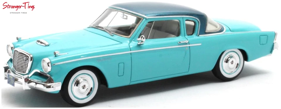 Matrix Studebaker Power Hawk verde/verde 1956 escala 1/43 Foto 1 de 1