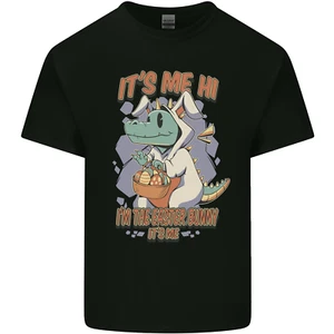 Camiseta Top T-Rex Its Me I'm the Easter Bunny Funny Egg Para Hombre Algodón - Imagen 1 de 19