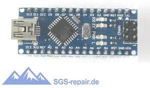 ATMEGA Nano V3.0 R3 CH340 Board mit mini-USB Kabel kompatibel mit Arduino Nano - Bild 1 von 1