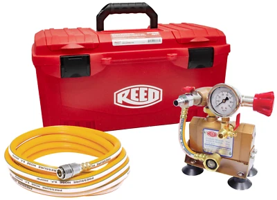 Drill-Powered Hydrostatic Test Pump 500Psi  with Storage Case Reed DPHTP500 - Image 1 of 3