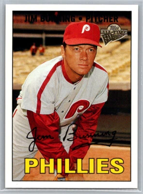 #143 Jim Bunning Philadelphia Phillies 2003 Topps All-Time Fan Favorites - Image 1 of 2