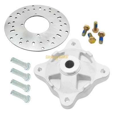 Front Wheel Hub & Disc Rotor for Polaris Sportsman 800 700 600 570 500 450 400 — 第 1/4 张图片