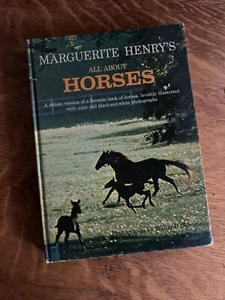 Marguerite Henry's - All About Horses, with Photographs  by D. Osborne, 1967, HC - Picture 1 of 16