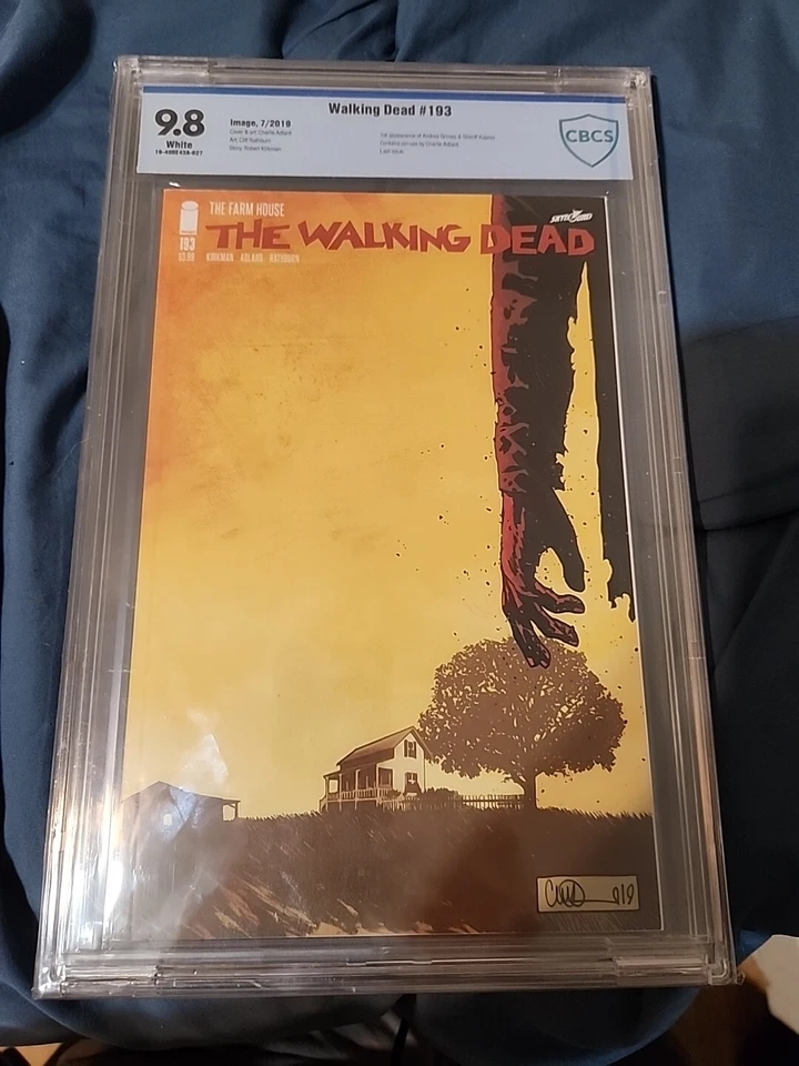 Walking Dead #193 (2019) Image (CBCS Graded: 9.8) Last issue - Image 1 of 4