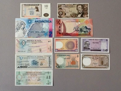World Banknote 19 Note Lot: See Below for List - Image 1 of 4