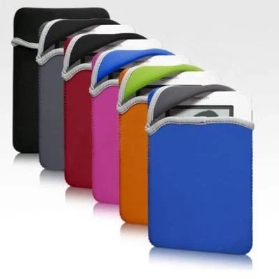 KING OF FLASH 6" Soft Neoprene Padded Sleeve for Kindle 4 Touch, Galaxy P1000, Kobo eReader