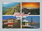 John Hinde Postcard ~ Blackpool North Pier - including Pier Tram