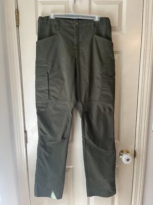 VERTX F1 VTX1205 Men's Fusion Stretch Tactical Cargo Pants Green 34X36 - Image 1 of 4
