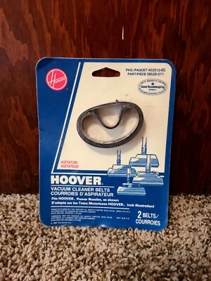Cinturones de repuesto para aspiradora Hoover - Se adapta a boquilla de alimentación #40201045 - Sellado por factor Nuevo  Foto 1 de 4