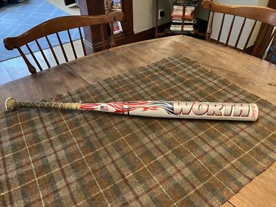 价值 454 Jeff Hall ASA 26 盎司 X 34 英寸重新加载慢投垒球棒 — 第 1/4 张图片