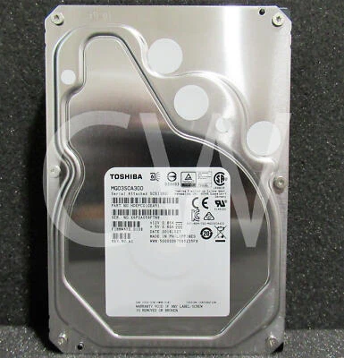 MG03SCA300 Toshiba ENTERPRISE 3TB 7.2K RPM 6Gb/s 3.5" SAS SERVER HDD Hard Drive - Image 1 of 3