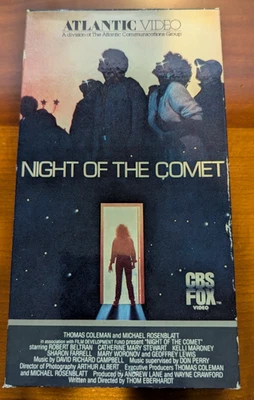 Night of the Comet VHS 1984 Horror Film (CBS Fox Video) - Image 1 of 4