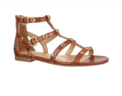 Sandalias Sam & Libby Rhonda Whisky Marrón Gladiador Talla 7.5 NUEVAS EN CAJA Foto 1 de 4