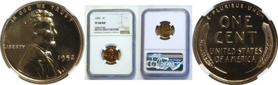 1952 1C Lincoln Cent Proof NGC PR-68 RD - Image 1 of 3
