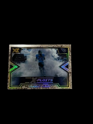 Derrick Henry 2022 Panini XR X-Ploits Insert Tennessee Titans Case Hit - Image 1 of 4