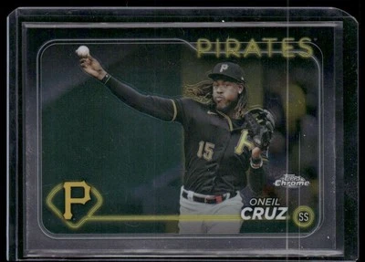 2024 TOPPS CHROME ONEIL CRUZ PITTSBURGH PIRATES #98 - Image 1 of 2