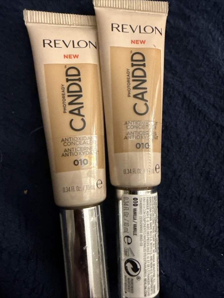 Lot of 2 Revlon PhotoReady Candid Antioxident Concealer, 010 Vanilla - Image 1 of 1