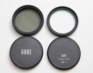 GOBE Filter Kit for 40.5 mm Lens: UV + Circular Polarizer CPL 2 Peak VERY GOOD - Picture 1 of 6