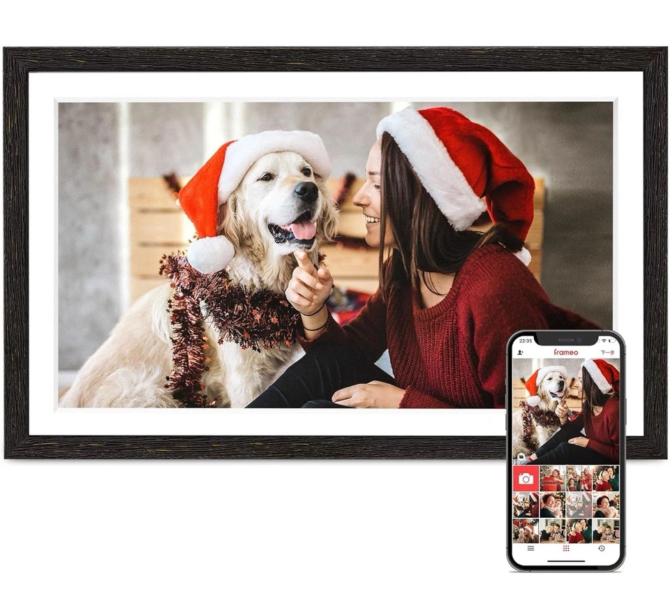 Pastigio Digital 15.6 Inch Frameo Digital Frame WiFi, 1920 * 1080 IPS FHD, 32 GB - Image 1 of 4