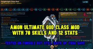 Borderlands 4 Amon Ultimate GOD Class Mod (Modded) 70 Skills 12 Stats - Picture 1 of 7