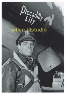 PAUL BURKE- Col. J Gallagher 12 O'clock High RARE 4x6 PHOTO in MINT CONDITION #9 - Picture 1 of 1