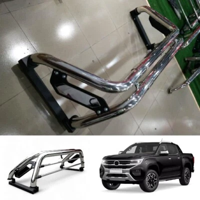 Roll Bar To Fit Volkswagen Amarok 2012 - 2023 Sport Stainless Steel Pickup 4x4 - Image 1 of 4